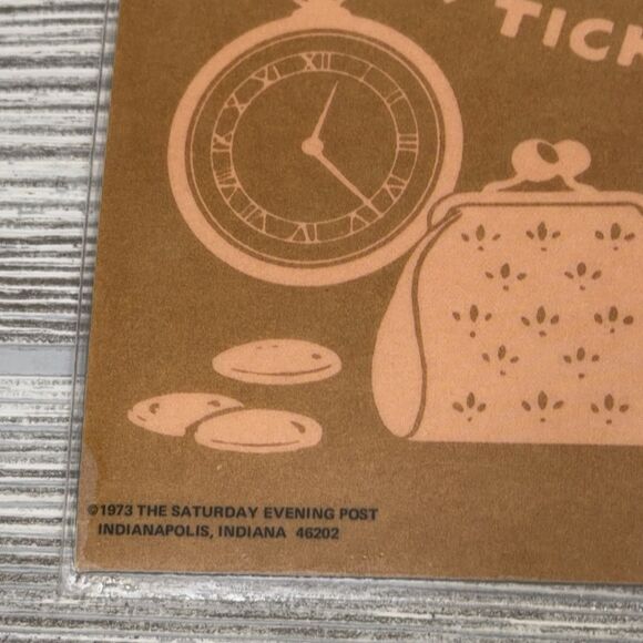 Norman Rockwell Saturday Evening Post Laminated Placemats Set Of 4 Vintage 1973 - Picture 14 of 16